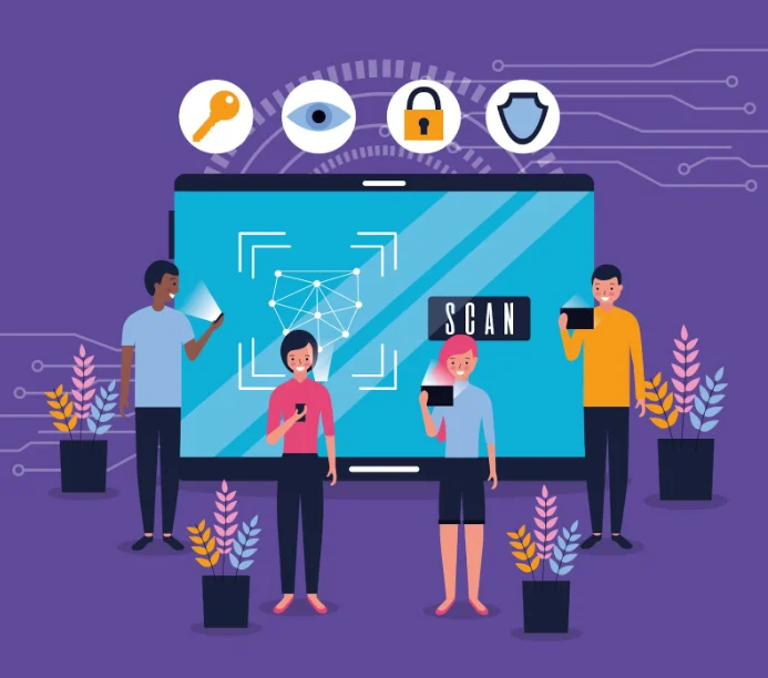 VoIP system dashboard with SIP trunk connections and call logs