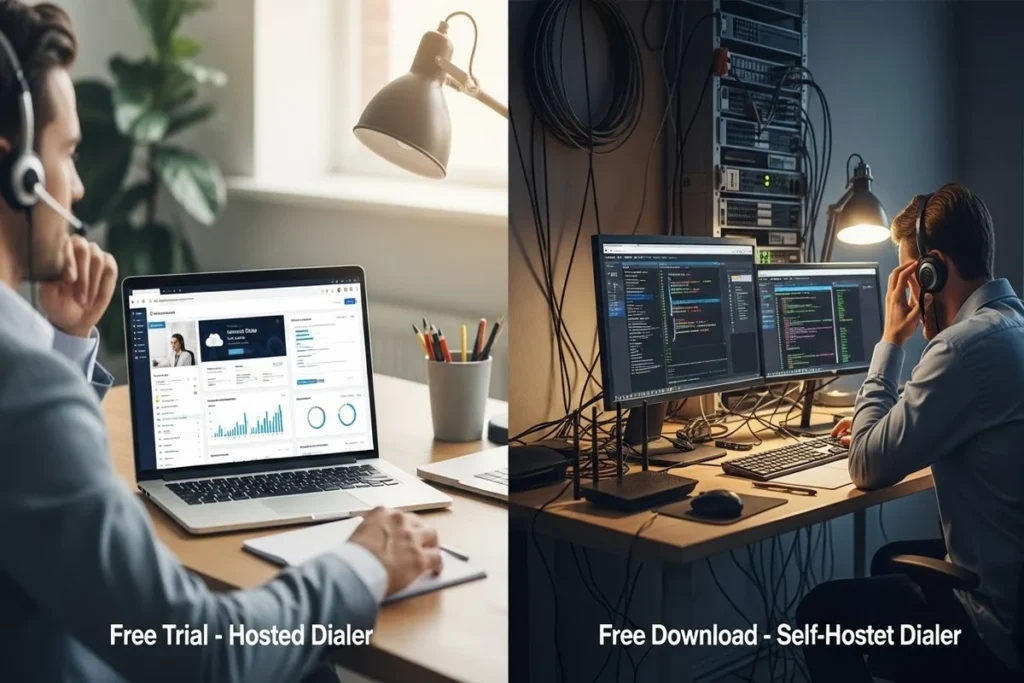 Hosted Dialer Software