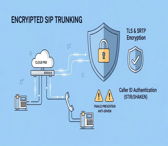 Encrypted SIP Trunking