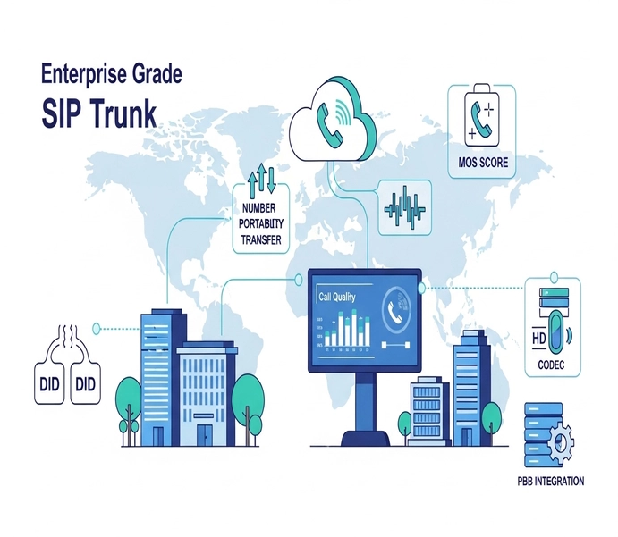 Grade SIP Trunk Features