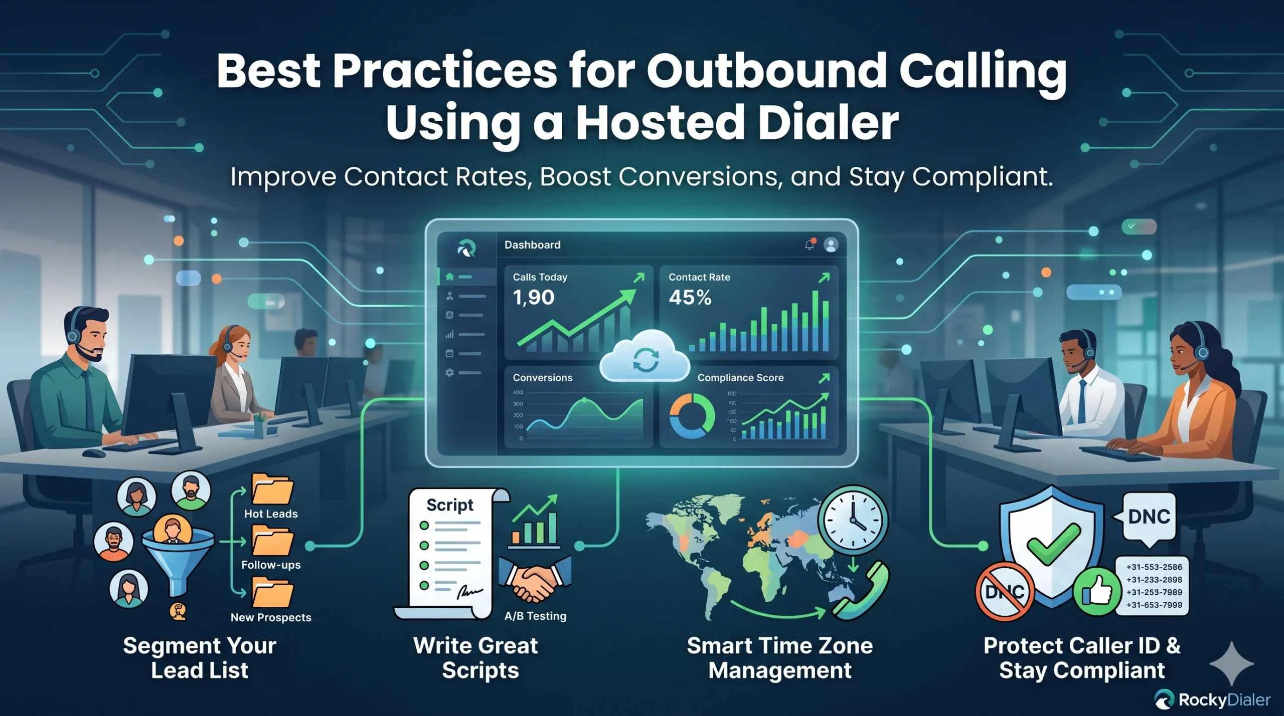 Best Practices for Outbound Calling Using a Hosted Dialer