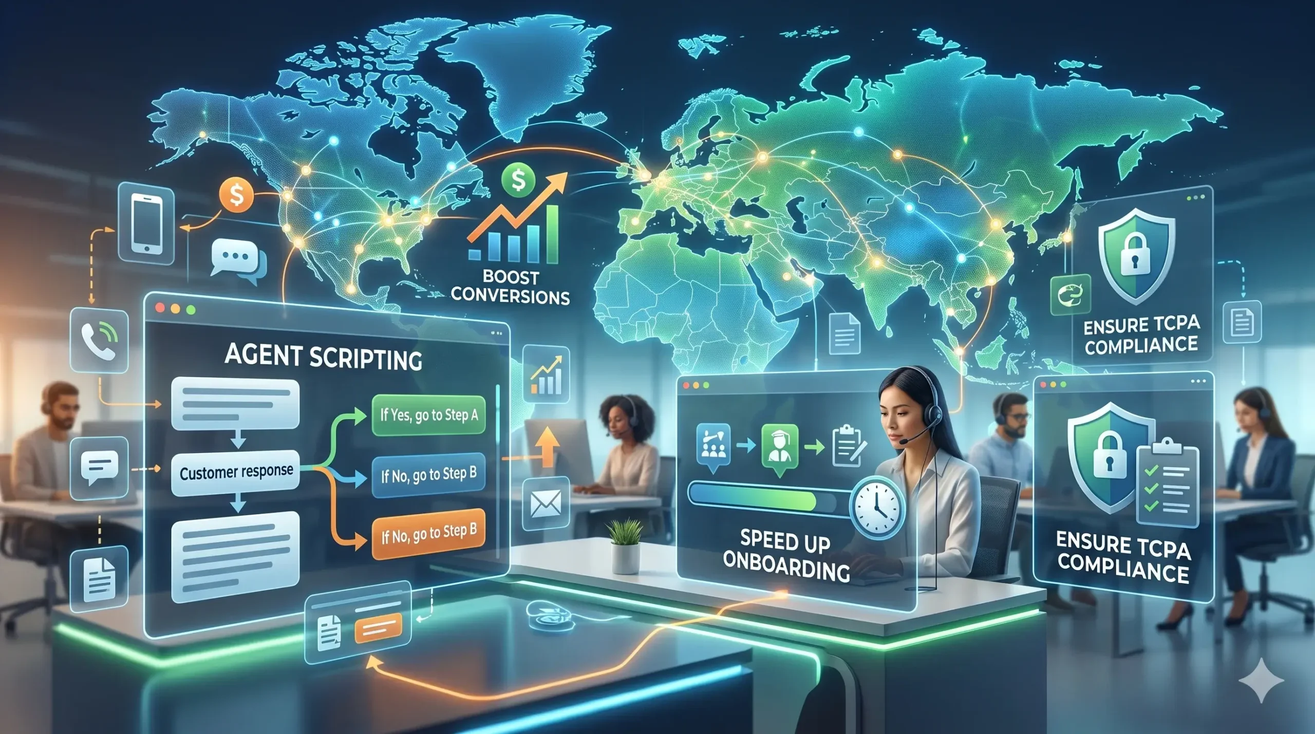 How Agent Scripting in Hosted Dialers Boosts Sales?